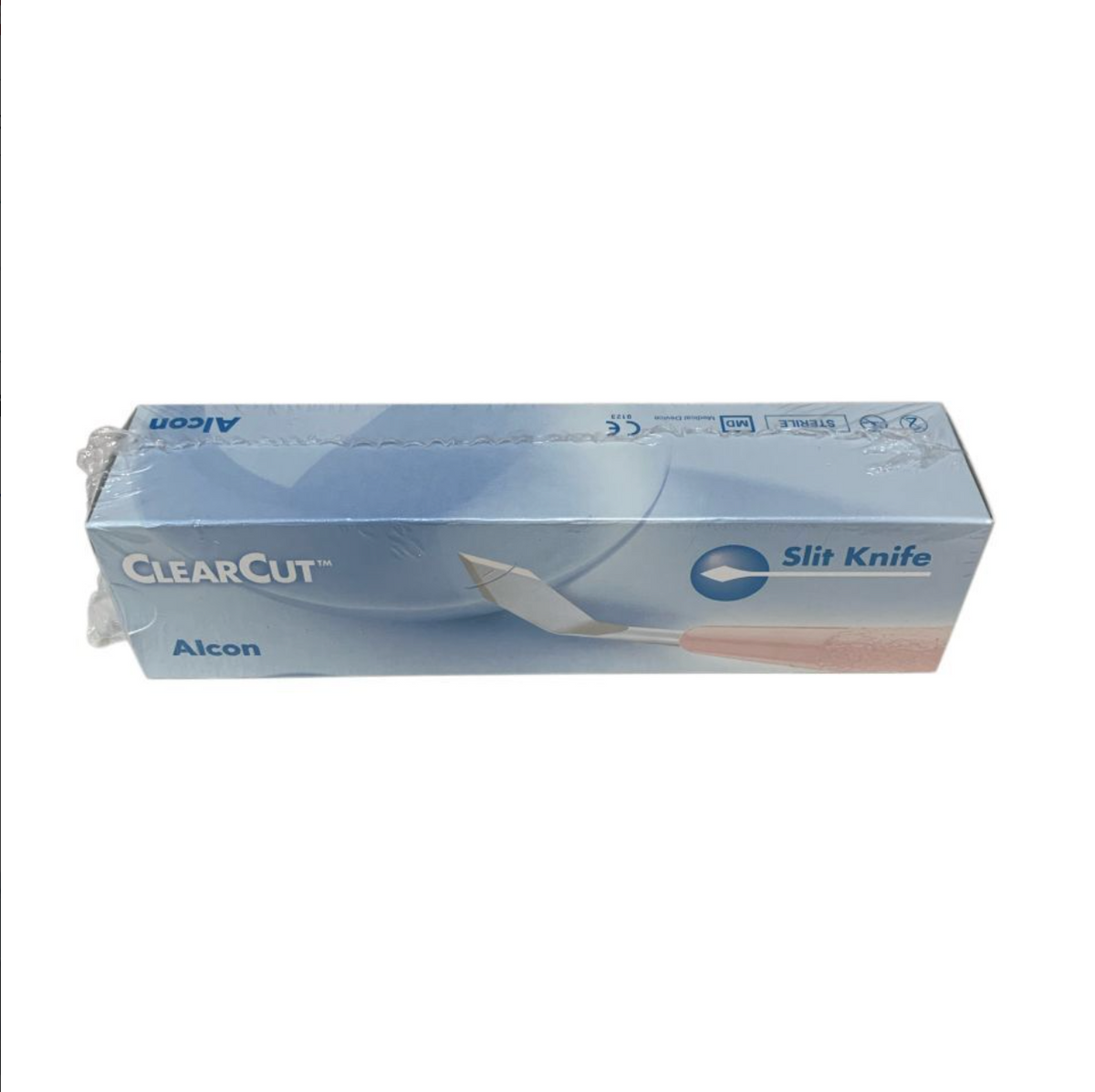 ALCON 8065992045 ClearCut INTREPID Slit Knife 2.0 mm Single Bevel Angle Micro-Coaxial Box of 6 Exp 2026 04