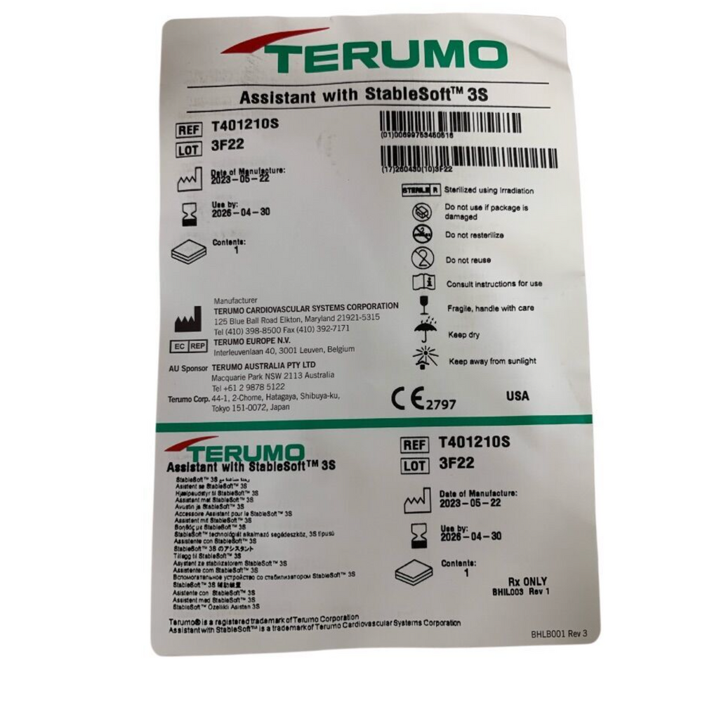 TERUMO T401210S Assistant with StableSoft 3S Exp 2026 04