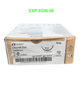 COVIDIEN CG-923 CHROMIC GUT 2-0 ABSORBABLE SUTURE 36IN 90CM GS-21 TAPER 1/2 CIRCLE 37MM EXP 2026 06