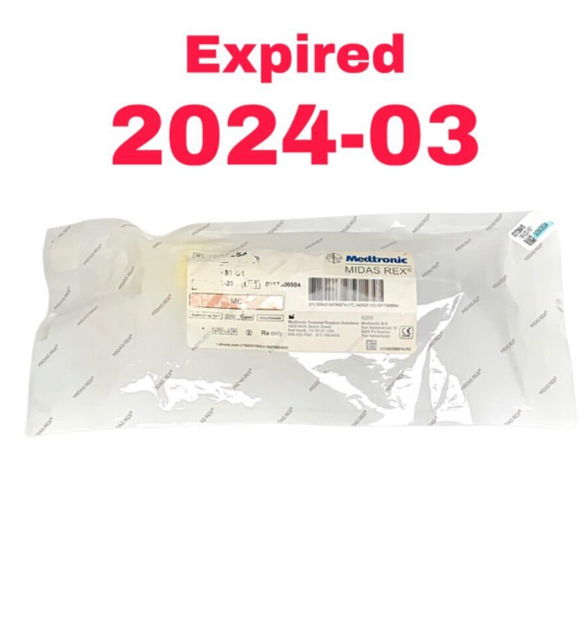 MEDTRONIC MC254 MC MIDAS REX DISSECTING TOOL ATTACHMENT Expired 2024 03