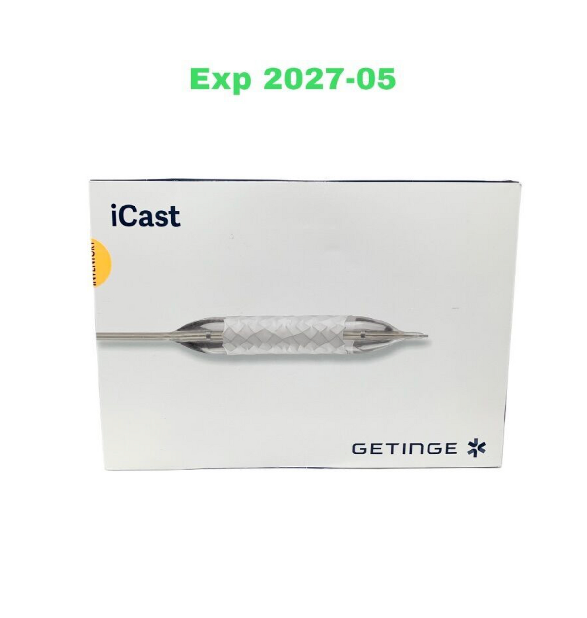 ATRIUM 42938 iCast Covered Stent System 9mm x 38mm 120cm Exp 2027 05