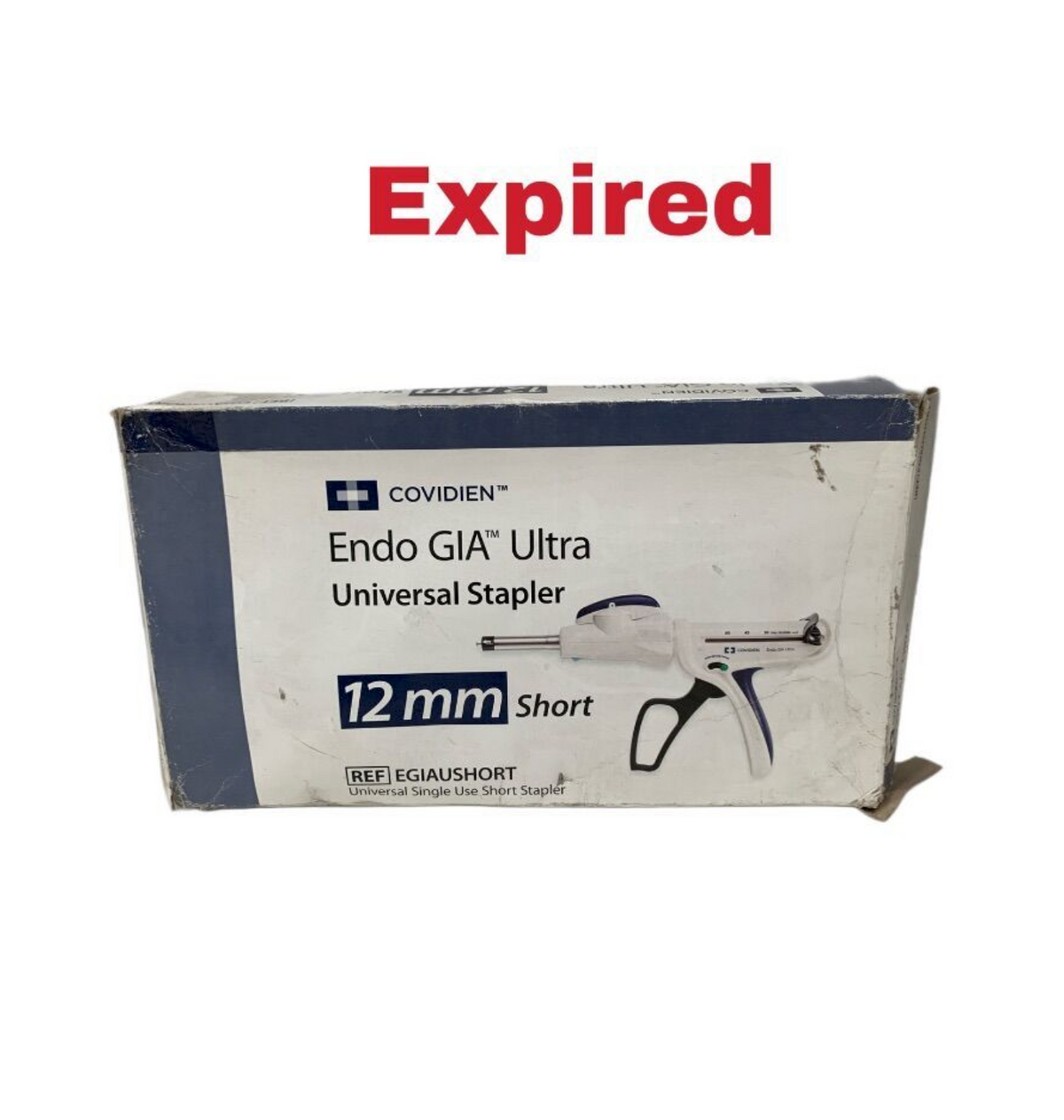 COVIDIEN EGIAUSHORT Endo GIA Ultra Universal Stapler 12mm Short Exp 2020 03
