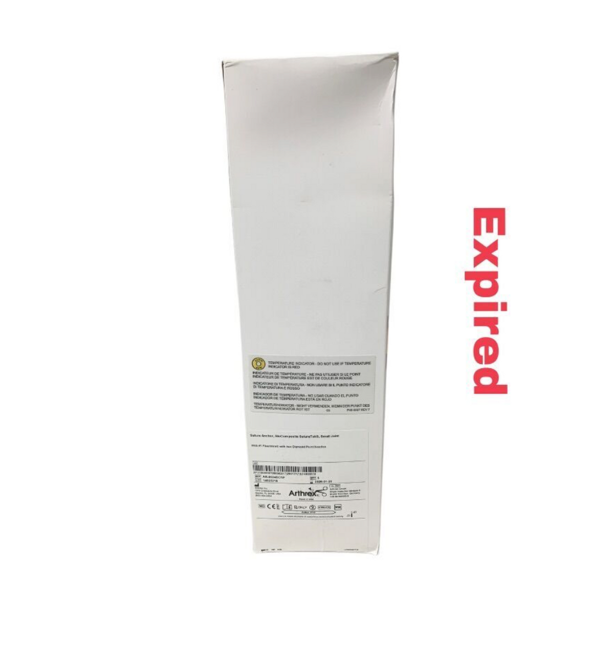 ARTHREX AR-8934BCNF BioComposite Suture Anchor Small Joint with 1 FiberWire And Diamond Needles Exp 2026 01