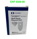 COVIDIEN SMPL-01 Surgipro Mesh Hernia Plug and Patch Large EXP 2028 08