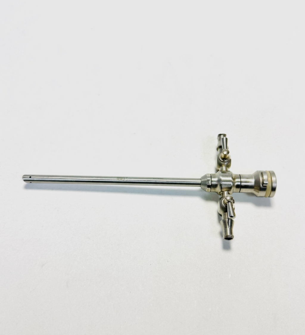 STRYKER 377-031-144 Cannula 2 Rotating Stopcocks With 377-031-129 Obturator 5mm