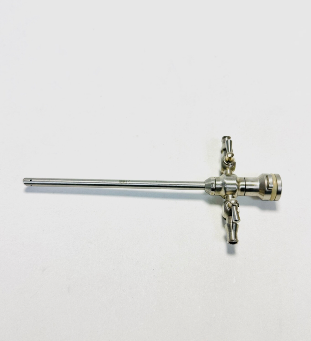 STRYKER 377-031-144 Cannula 2 Rotating Stopcocks With 377-031-129 Obturator 5mm