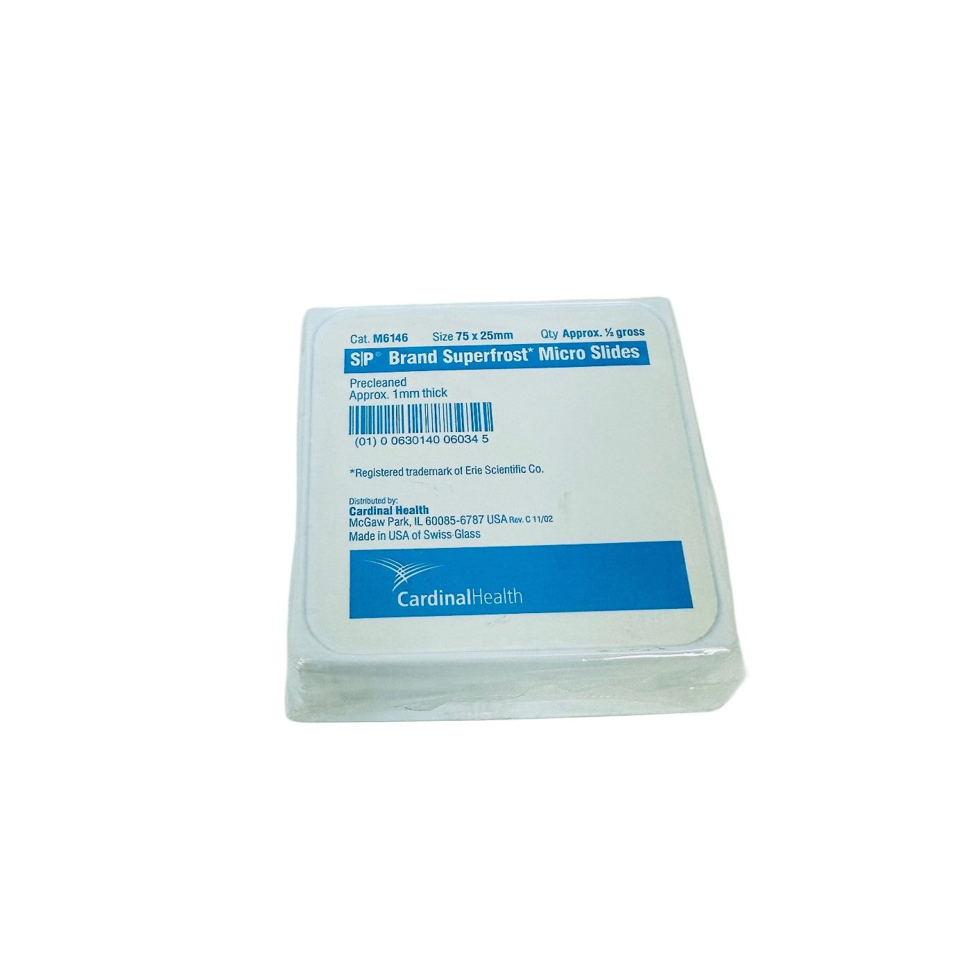 Cardinalhealth M6146 S/P Superfrost Micro Slides 75 X 25 mm, 1/2 Gross, Lot Of 7