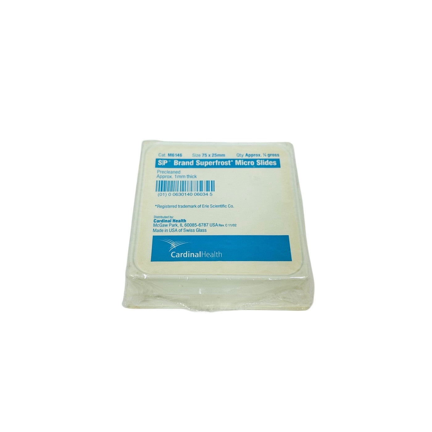 Cardinalhealth M6146 S/P Superfrost Micro Slides 75 X 25 mm, 1/2 Gross, Lot Of 7