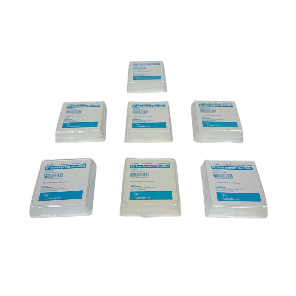 Cardinalhealth M6146 S/P Superfrost Micro Slides 75 X 25 mm, 1/2 Gross, Lot Of 7