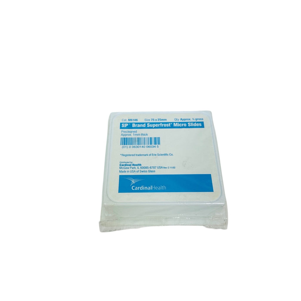 Cardinalhealth M6146 S/P Superfrost Micro Slides 75 X 25 mm, 1/2 Gross, Lot Of 7